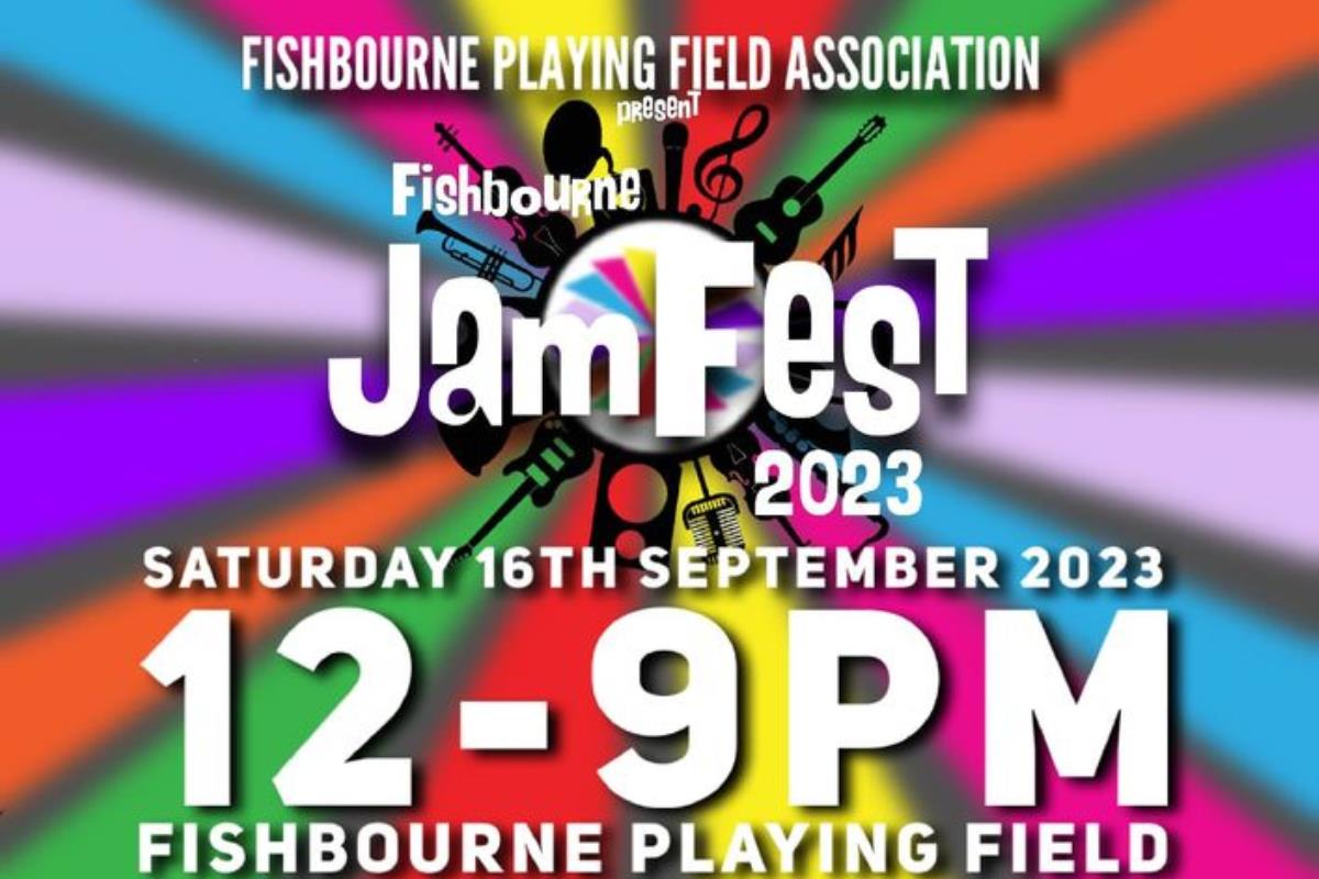 JamFest 2023 at Fishbourne Playing Field